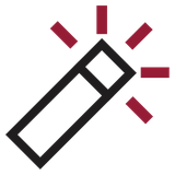 Creative magic icon